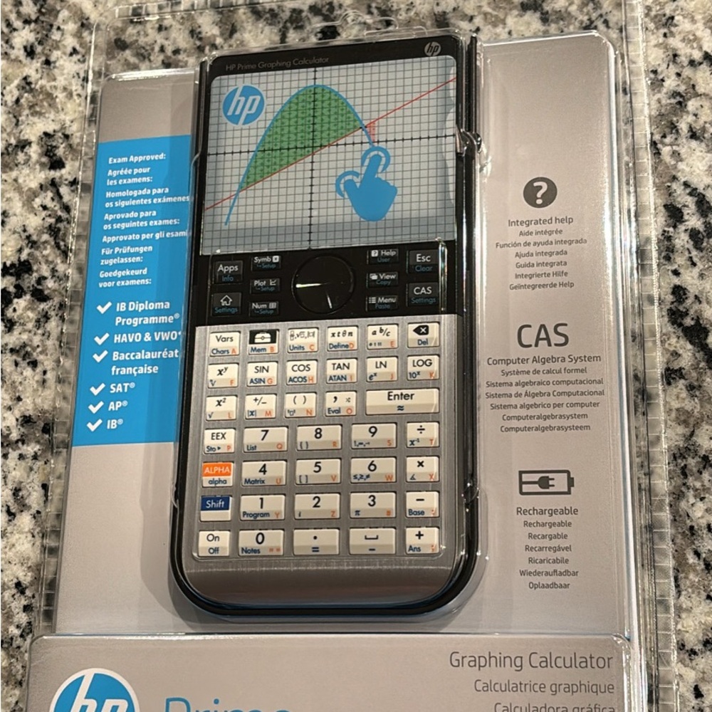 HP Prime Graphing Calculator - Black